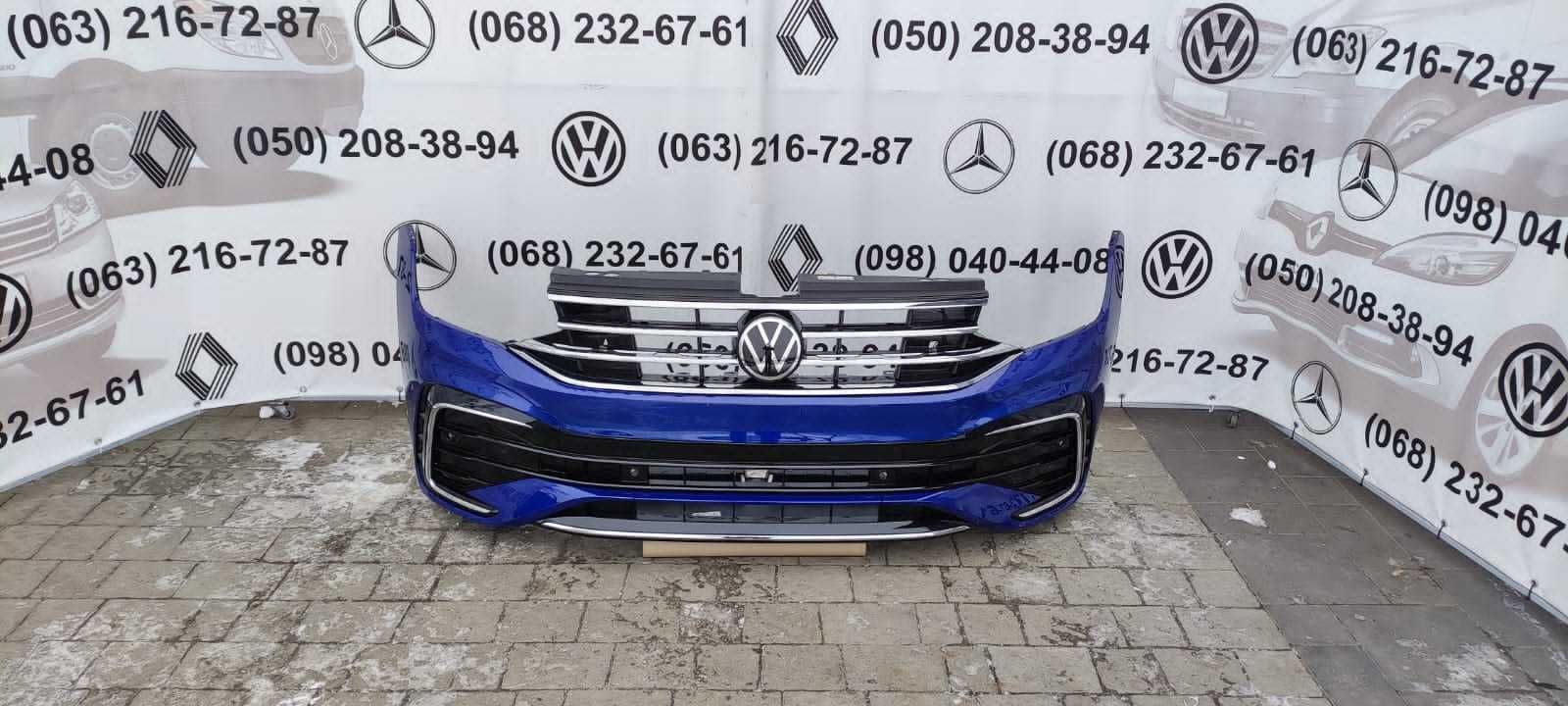 Бампер передний задний TIGUAN  R Line 5NA807221D 5NA807433D USA Європа