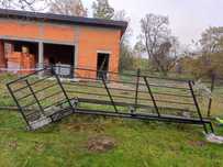 schody zewnętrzne metalowe