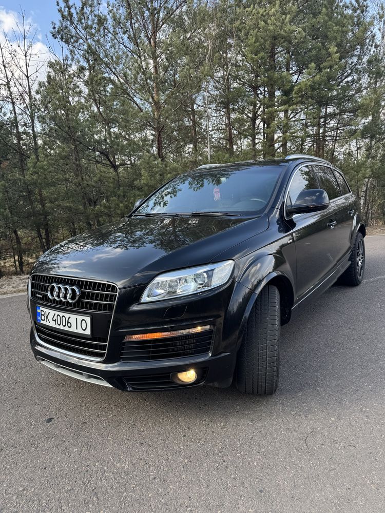 Audi q7 2008 рік s_line пневмоподвеска панорама
