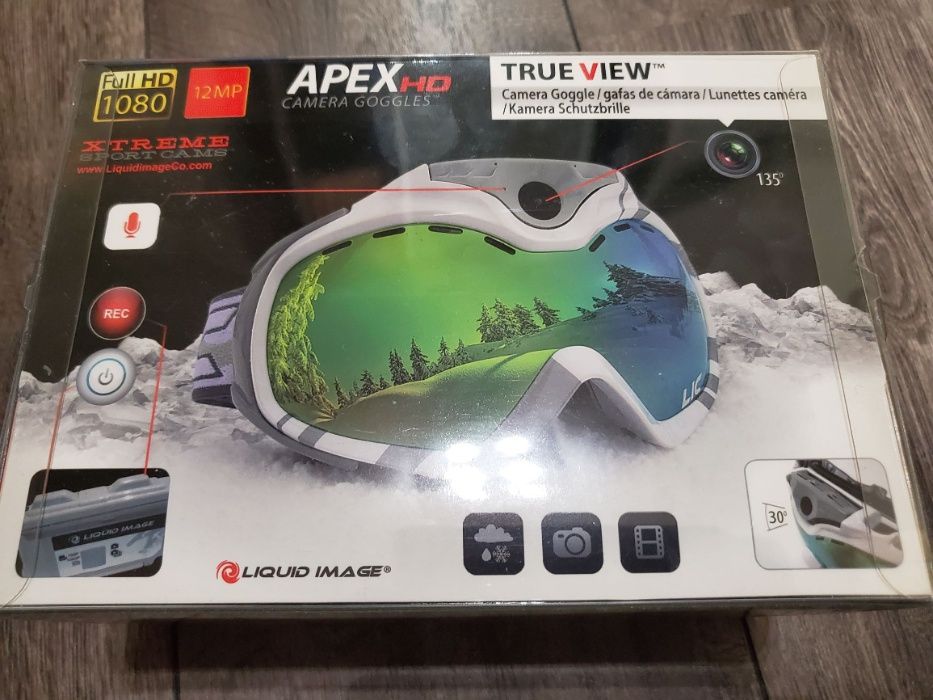Продам лижну маску вбудованою HD камерою Liquid Image Apex HD