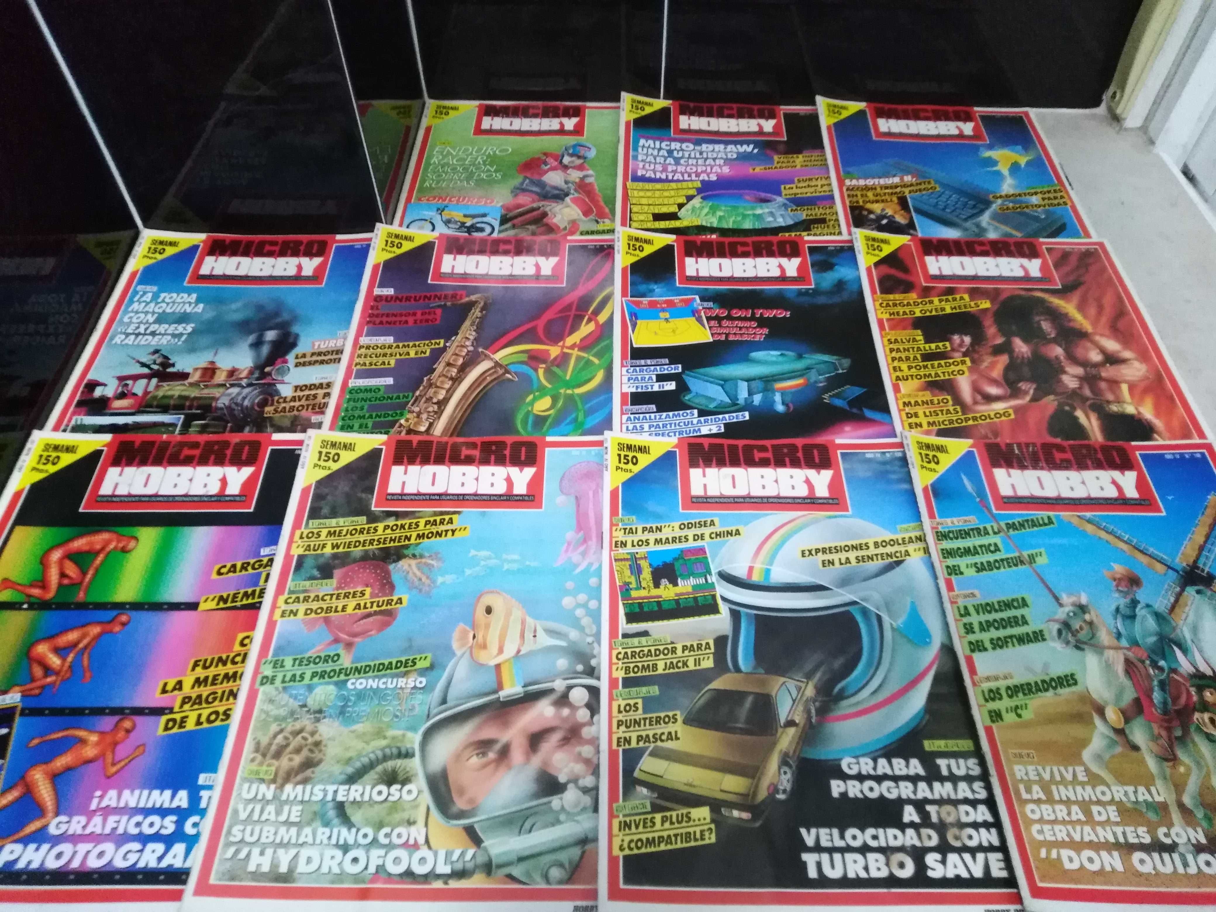 Spectrum Revistas Microhobby para coleccionadores Part 1.