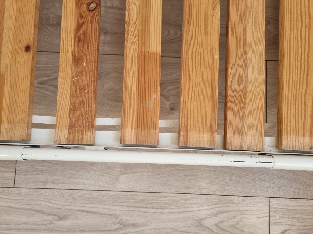 Łóżko dziecięce Ikea Minnen białe + materac