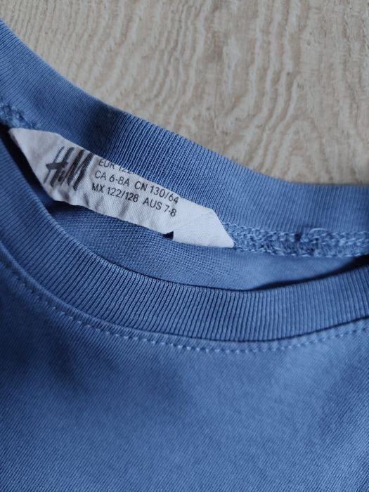 Bluzeczka dinozaur 122/128 H&M