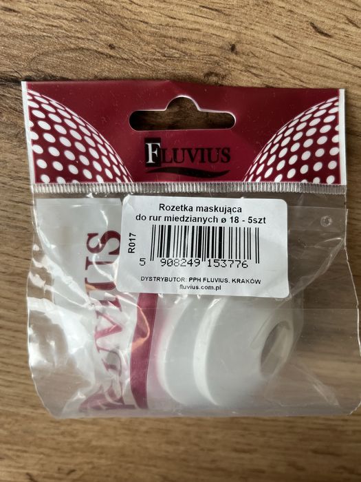 Rozetki maskujące (5szt) do rur miedzianych Ø 18
