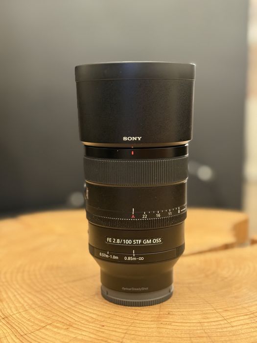 Obiektyw Sony 100mm FE 2.8 STF GM OSS