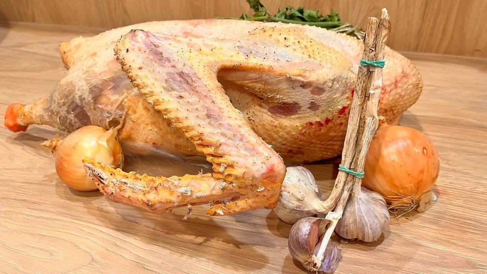 Gęś tuszka z zagrodowej hodowli