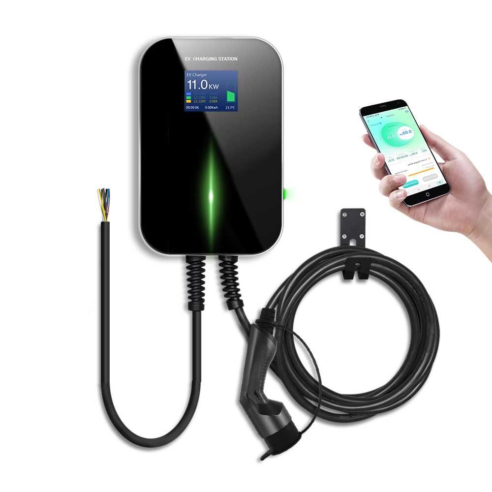 Ładowarka do samochodów elektrycznych Wallbox BESEN green 22kW WIFI