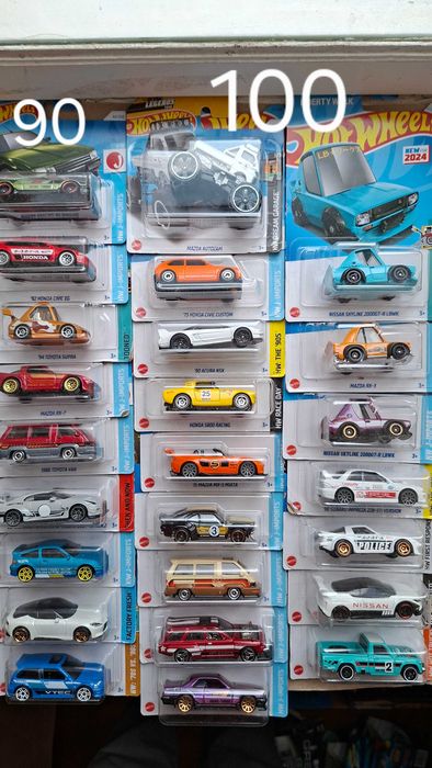 Хот вілс hot wheels японці Honda, Nissan Mazda Toyota Acura від 90