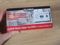 Czujnik tlenku węgla Gloria typ K02D z wyświetlaczem LCD