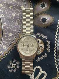 Michael Kors srebrny zegarek damski