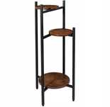 Stylowy i solidny kwietnik stojący rustykalny loft 80cm