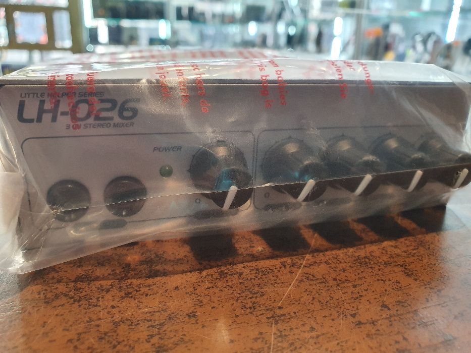 Kanałowy Mikser Stereo OMNITRONIC LH-026 !!! Nowy !!! Combo Szczecin !