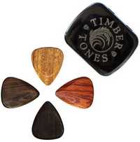 Timber Tones zestaw drewnianych kostek do gitary elektrycznej