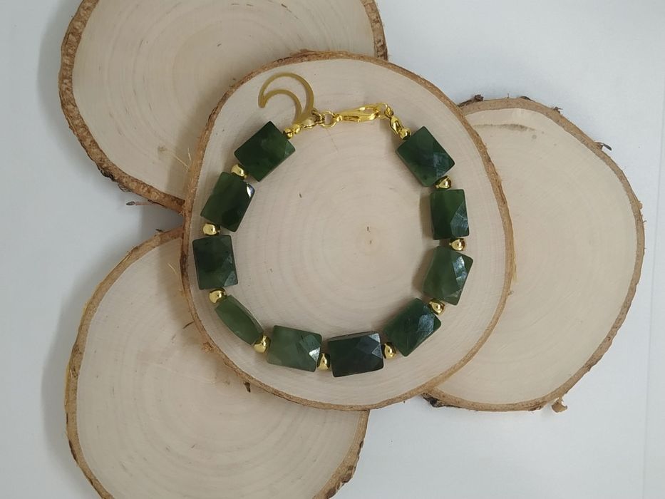 Niespotykana bransoletka z Nefrytów