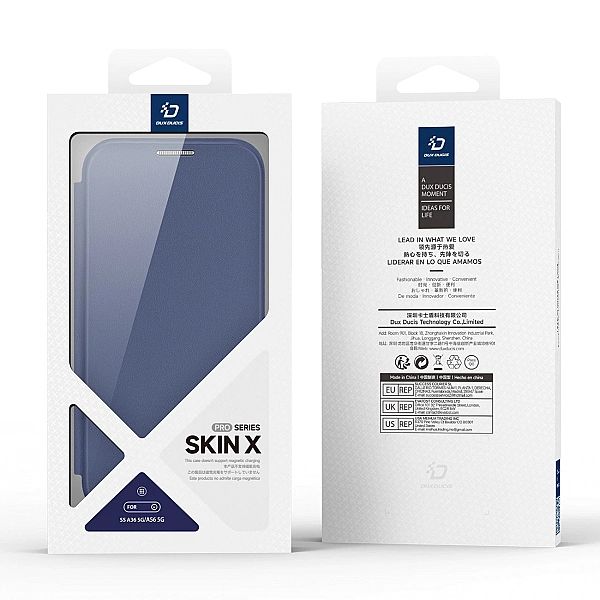 Etui Dux Ducis Skin X Pro na Samsung Galaxy A36/5G/A56/5G - niebieskie
