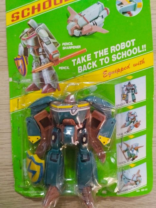 School Bot SB-02 Made in Taiwan – Figura vintage