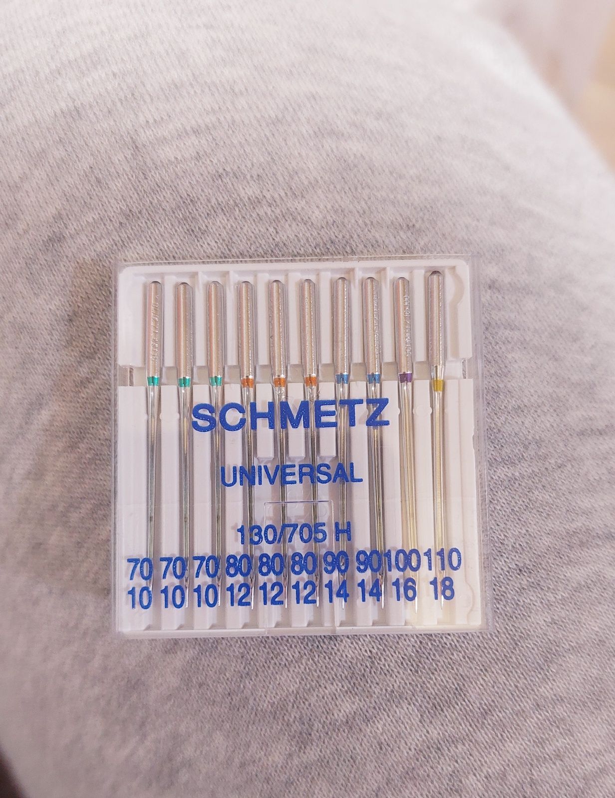 Набір голок schmetz universal x №70-100, голки