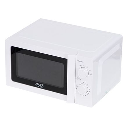 Adler | Kuchenka mikrofalowa | AD 6205 | Wolnostojąca | 700 W | Biała