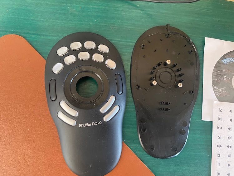Pedaleira de controle USB  baseada numa Shuttle Pro V2