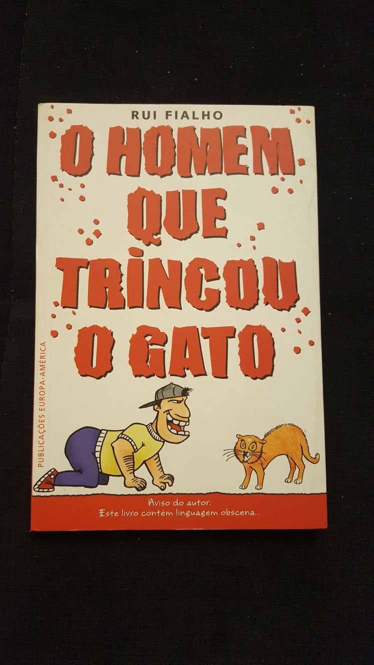 Livros manobras diversao, o homem que trincou o gato, e sou portugues