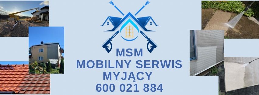 Mycie i malowanie elewacji, kostki brukowej, dachów