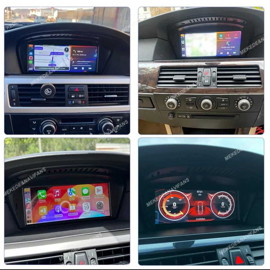 *(NOVO) Auto Rádio GPS ANDROID BMW E60, E61, E90, E91 (Série 3 e 5)