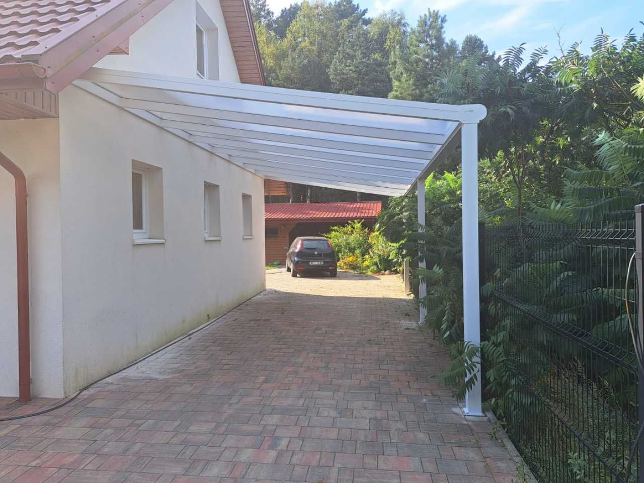 Solidna wiata samochodowa, CarPort, zadaszenie pod auto