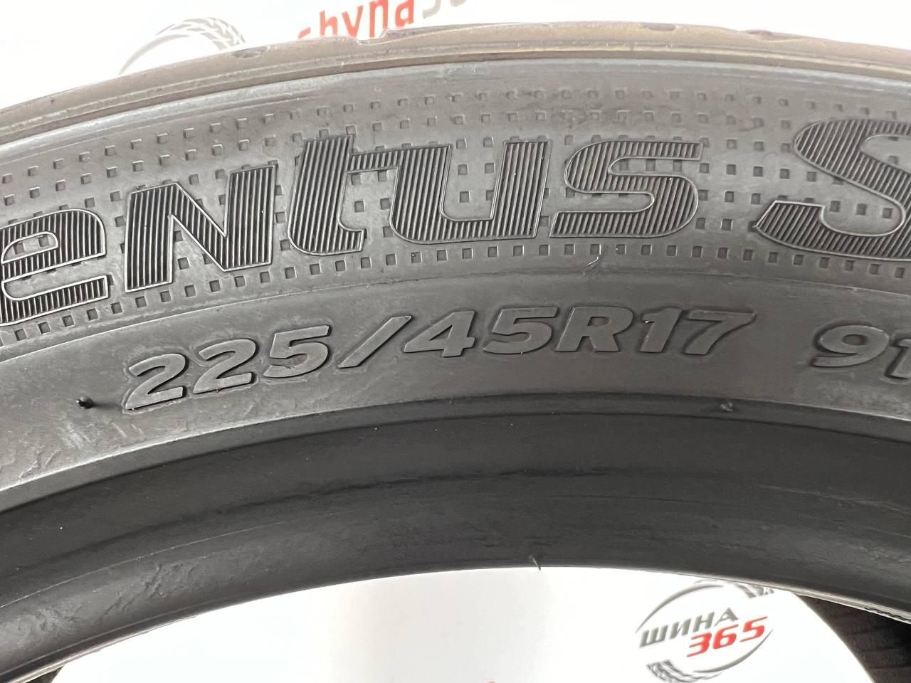 шини бу літо 225/45 r17 hankook ventus s1 evo2 k117 4mm