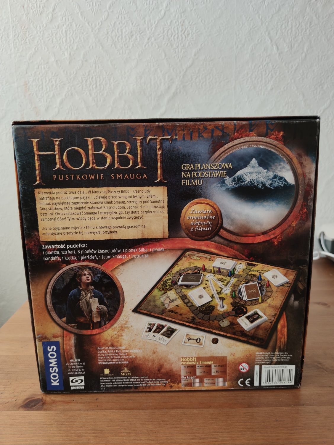 Hobbit pustkowie Smauga gra planszowa