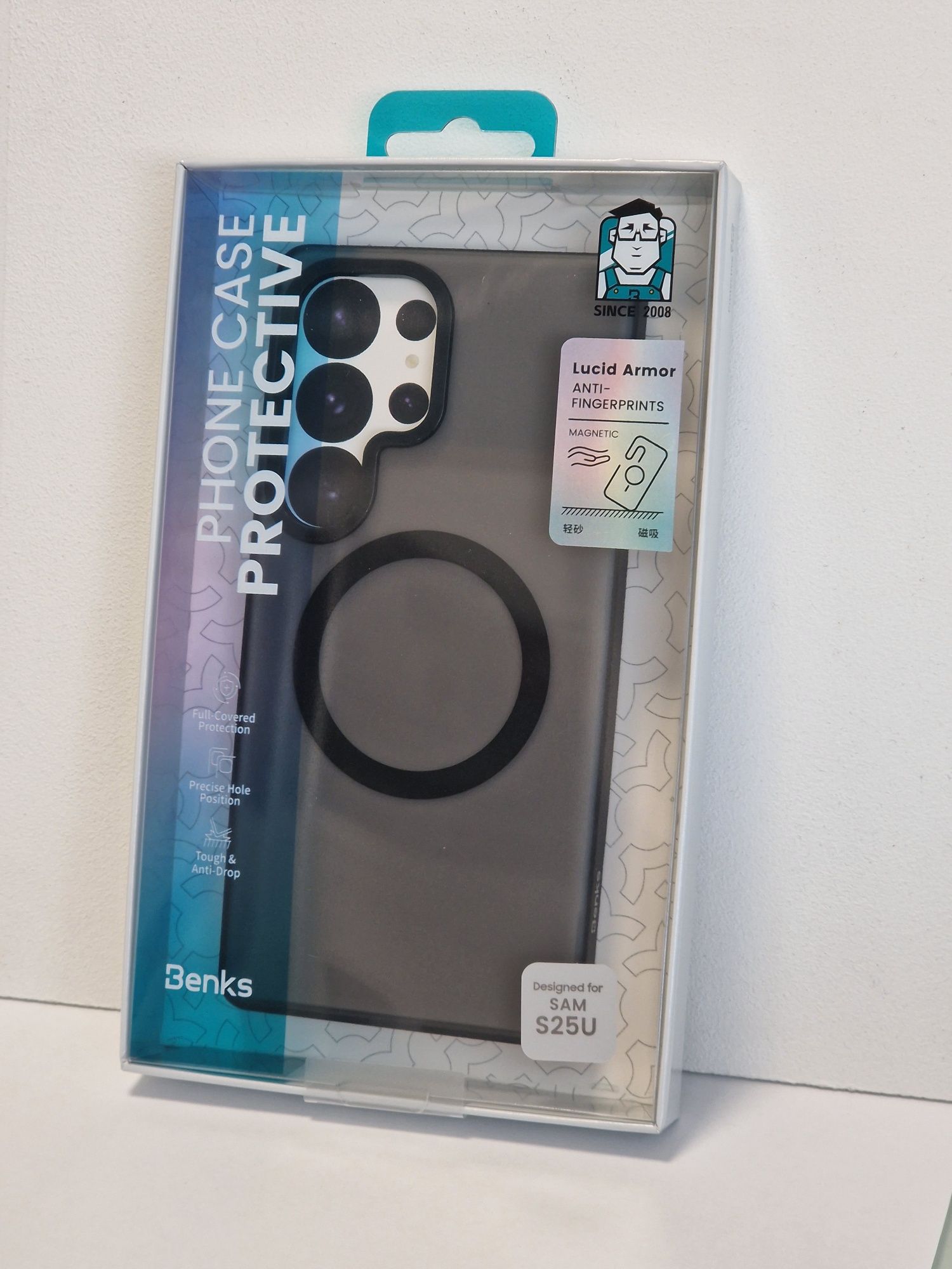 Benks Etui Magnetic Lucid Armor (0045) Samsung Galaxy S25 Ultra czarny