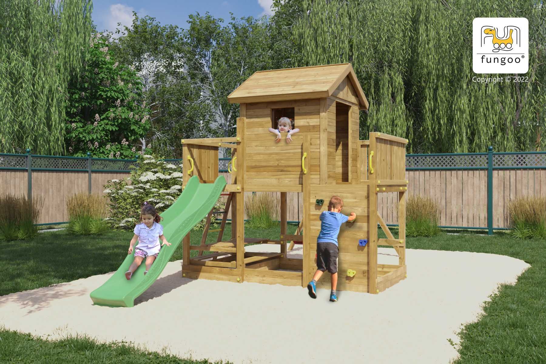 Duży Domek ogrodowy, Nowoczesny Plac zabaw, DOSTAWA 0ZŁ,WYSYŁKA 2-3dni