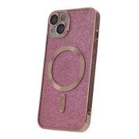 Nakładka Glitter Chrome Mag Do Iphone 13 Pro 6,1" Różowa