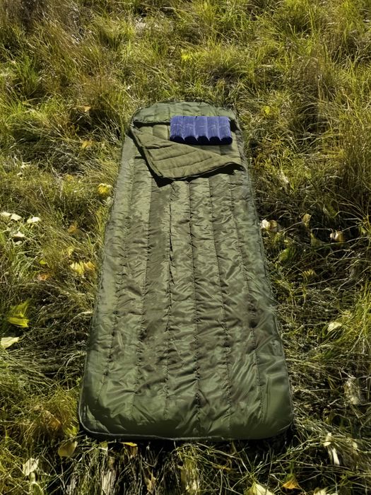Зимовий Спальний Мішок на Флісі -25° Теплий 220*80 ЗСУ Піксель