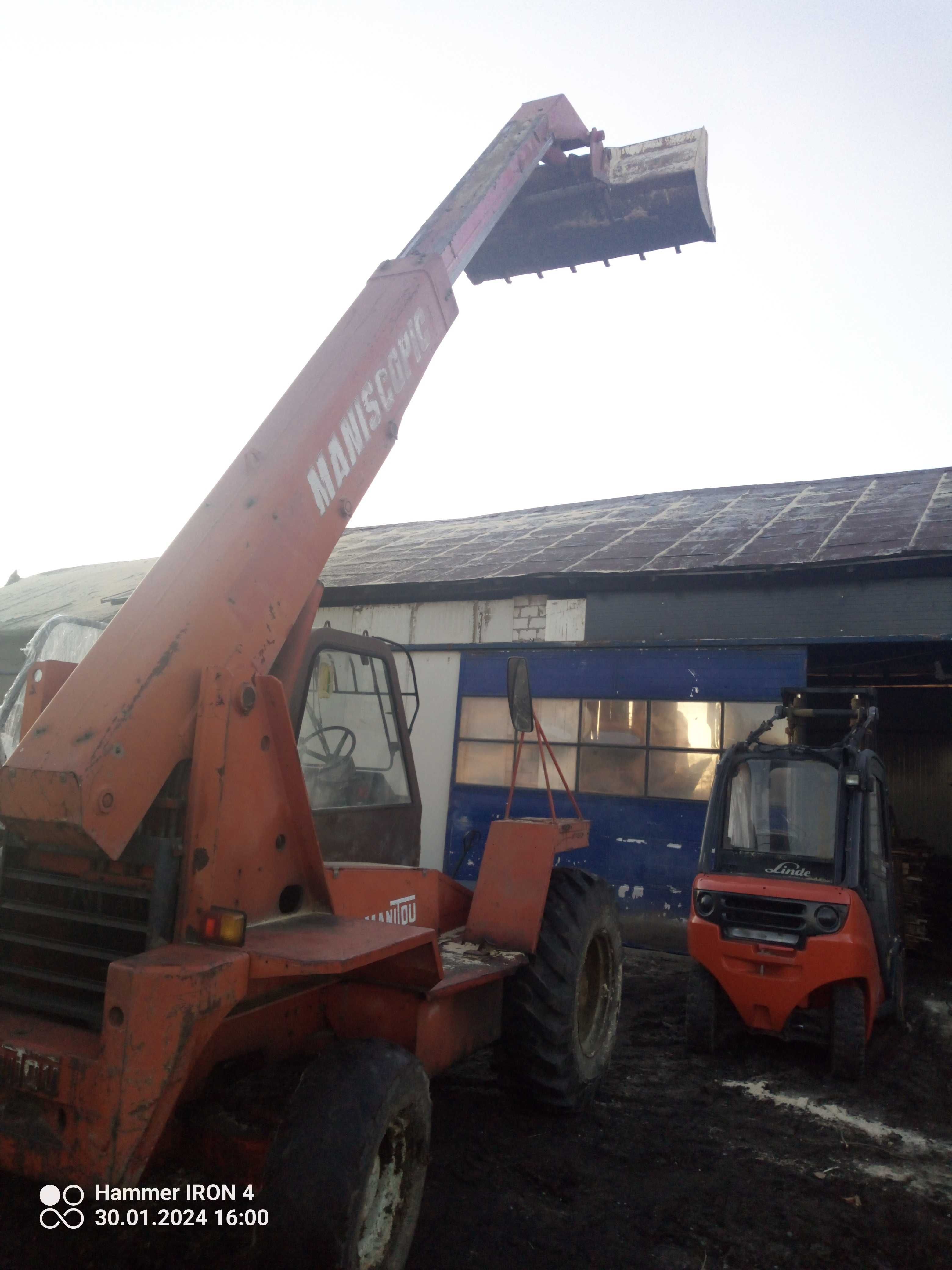 sprzedam ladowarke teleskopowa manitou MT 425 CP