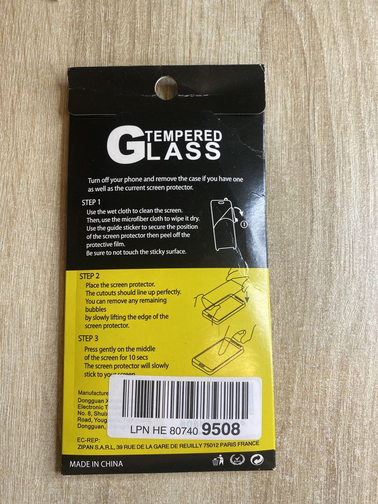 Premium glass screen protector