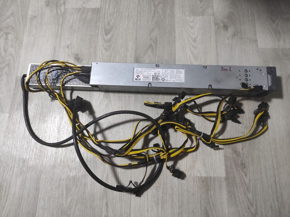 Блок питания 2650W. Белая Лыжа. HSTNS-PR42. Майнинг. САМЫЙ ТИХИЙ БП!