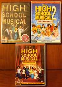 High School Musical DVD 1-3 Encore Wydanie rozszerzone Największe Hity
