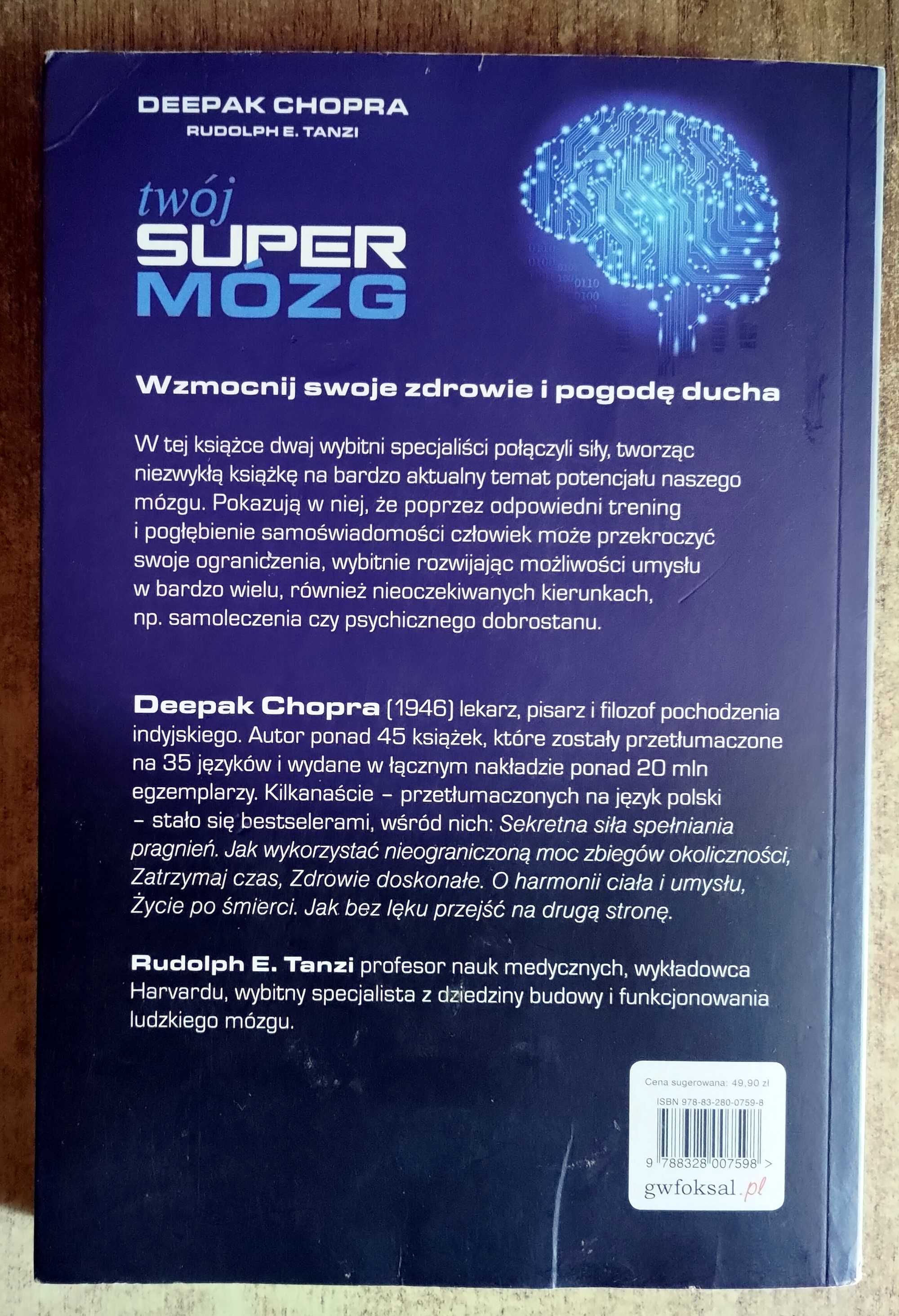 Twój super mózg - Deepak Chopra