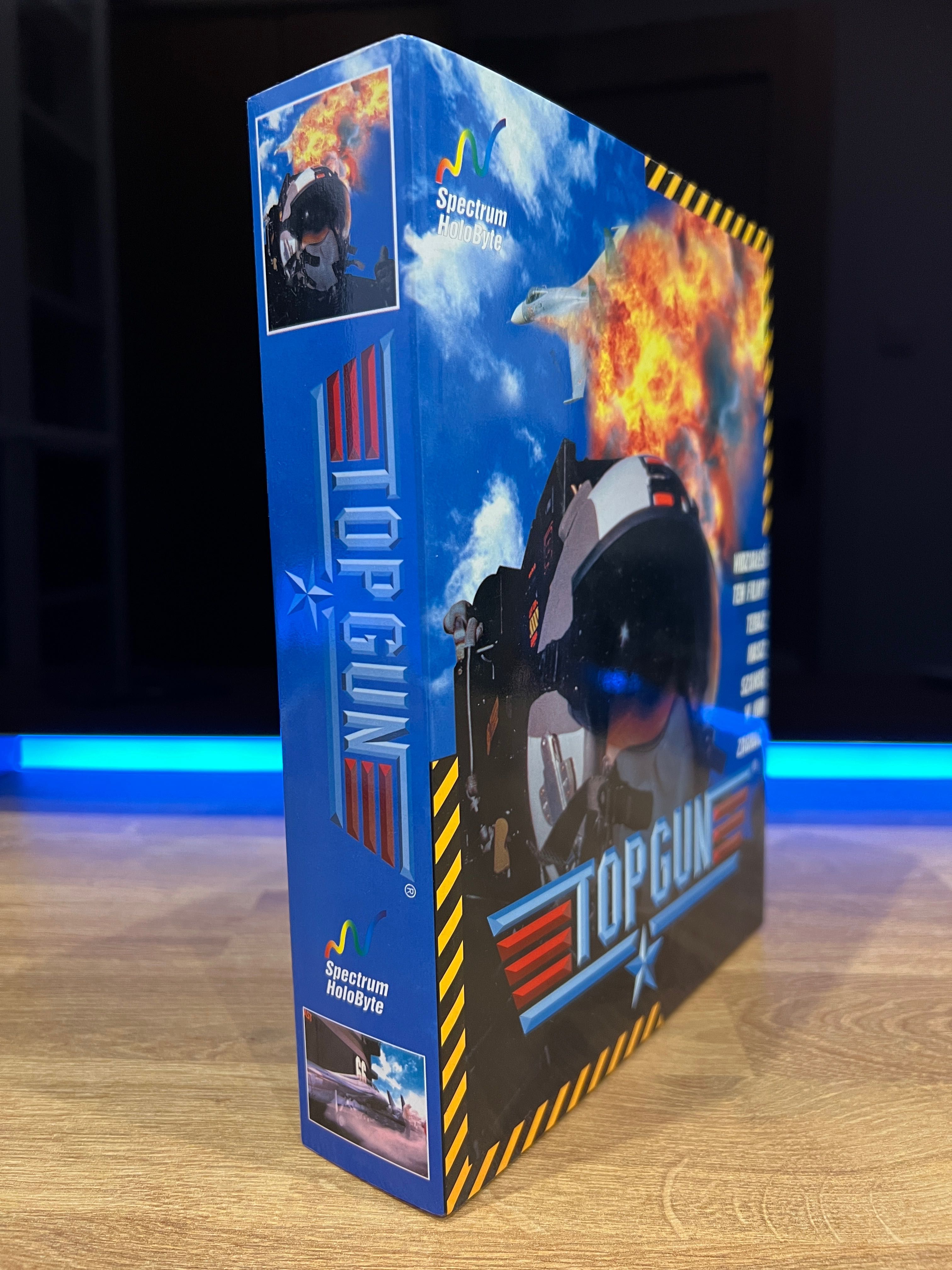 Top Gun JAK NOWY UNIKAT (PC PL 1996) BIG BOX kompl premierowe wydanie