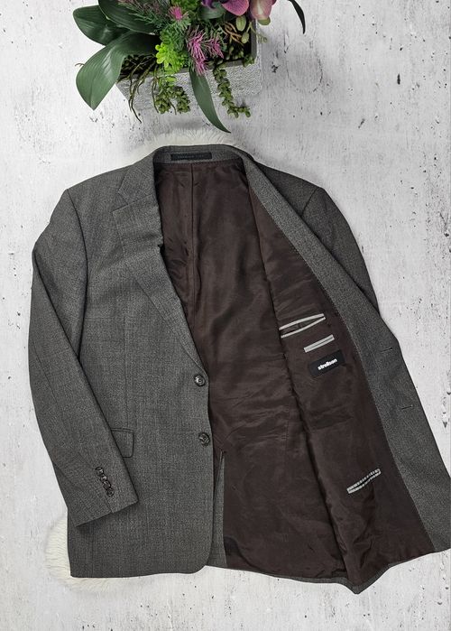 Marynarka męska wełniana strellson 52 wełna dziewicza 100%