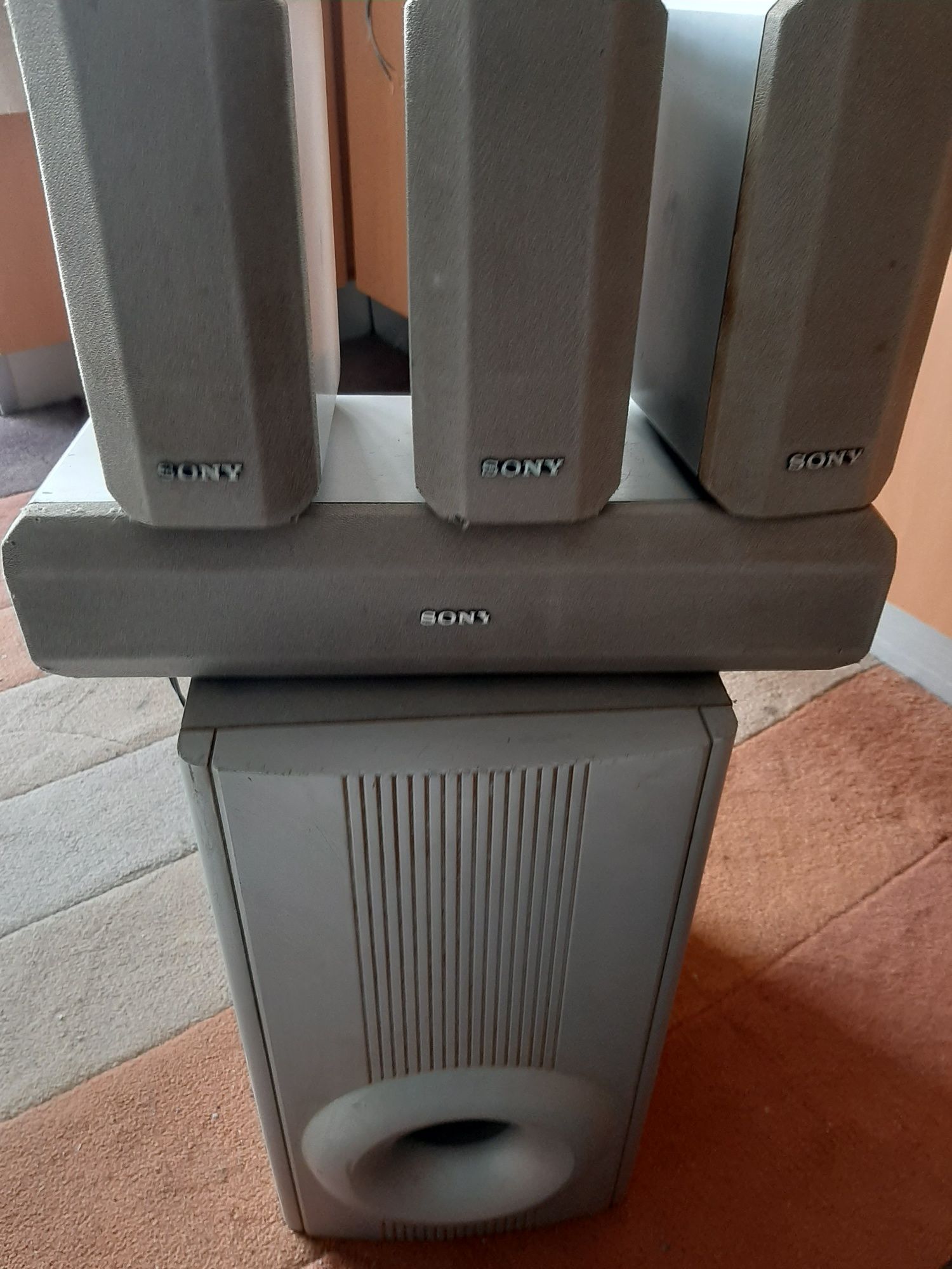 Coluna subhofer c/ medio/ twters activa /passiva impecaveis