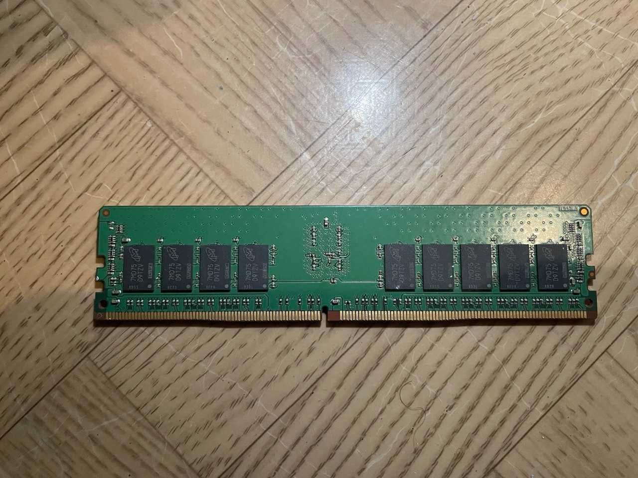 Оперативная память Micron  DDR4 16Gb 2Rx8 2400Mhz PC4-2400T-SE1-11