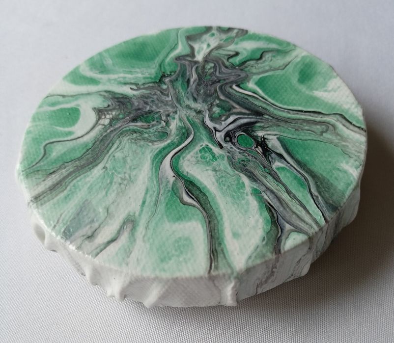 Obrazek akrylowy - pouring