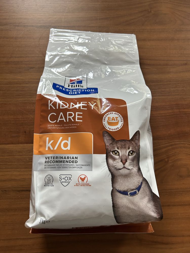 3 kg Hill’s Prescription Diet K/D Feline, karma dla kota na nerki