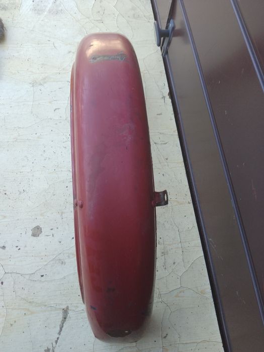 Błotnik tylny WSK bordowy oryginalny lakier