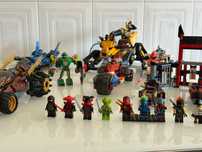 Lego ninjago e outros.