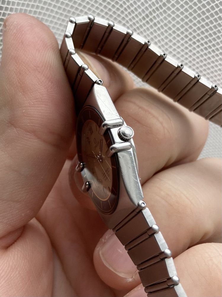 Omega Constellation Manhattan Quartz Damska Vintage
