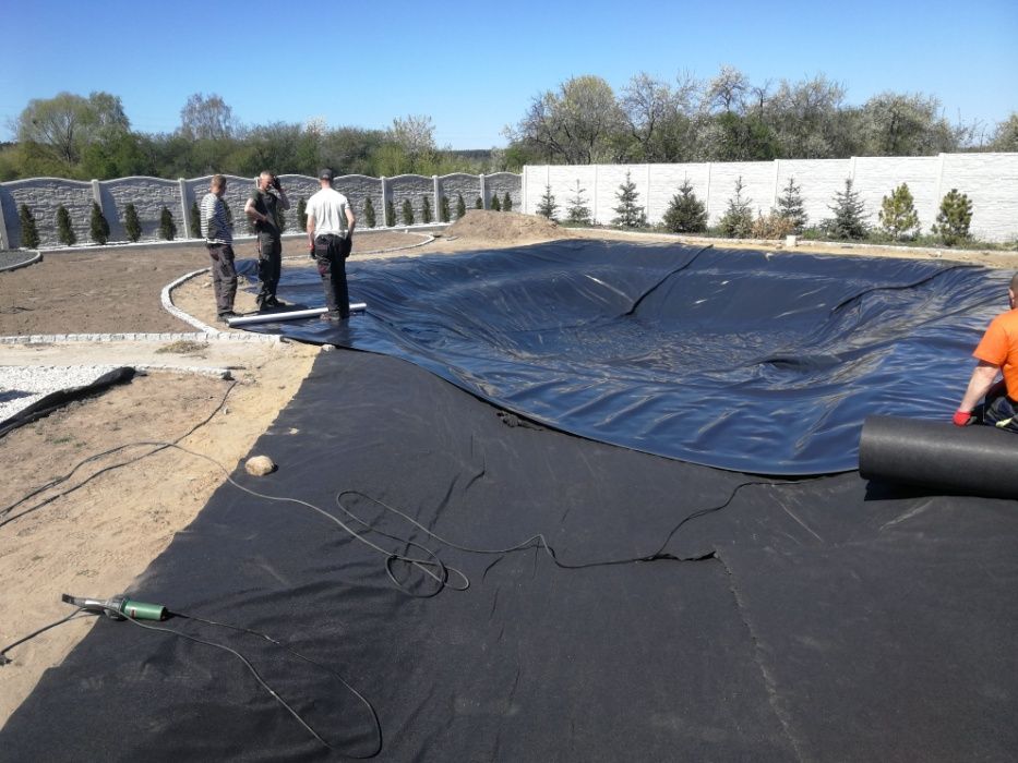 Uszczelnianie oczek wodnych, stawów i innych zbiorników