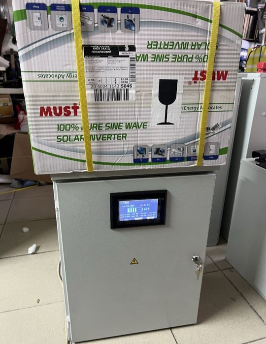 Безперебійне живлення LIFepo4 105AH EVA та гібридний інвертор