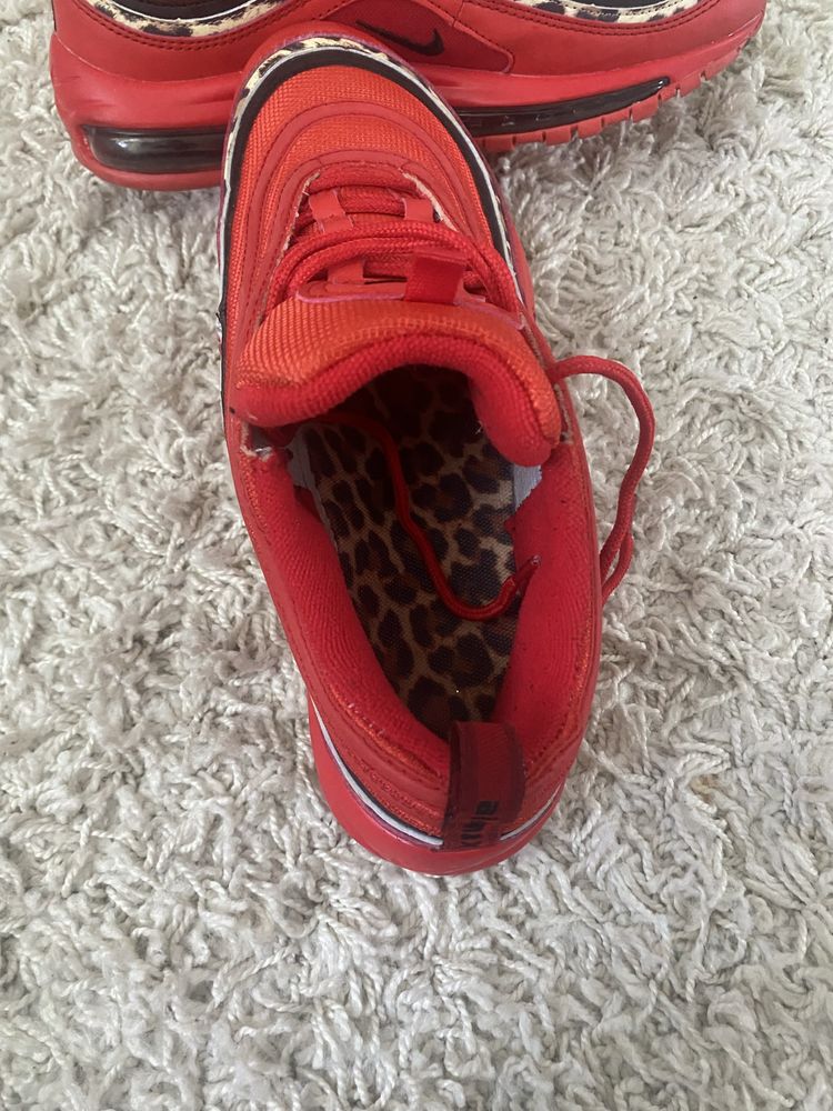 Кросівки Nike air max 97 Red Leopard оригінал
